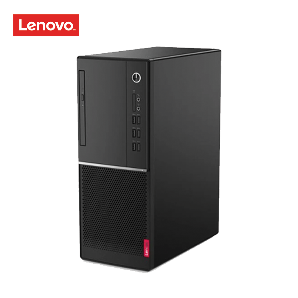 Lenovo V530-15ICR Tower, 11BH0021AX, Intel Core i5, 4GB DIMM DDR4, 1TB HDD, Intel UHD Graphics 630, Windows 10 Pro - Black