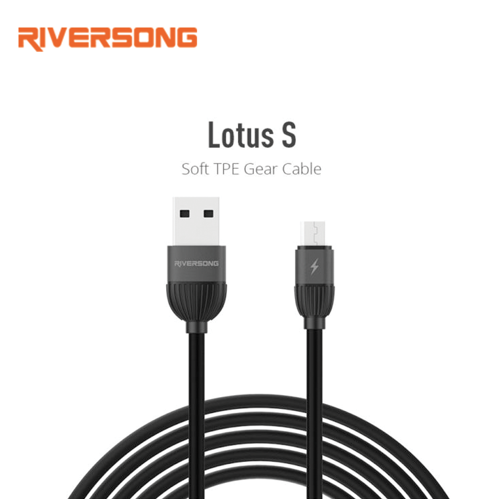 Riversong Lotus S CM37 Mobile Charger - Black
