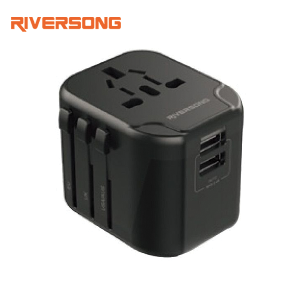 Riversong TravelKub P2 AD38 Wall Charger - Black