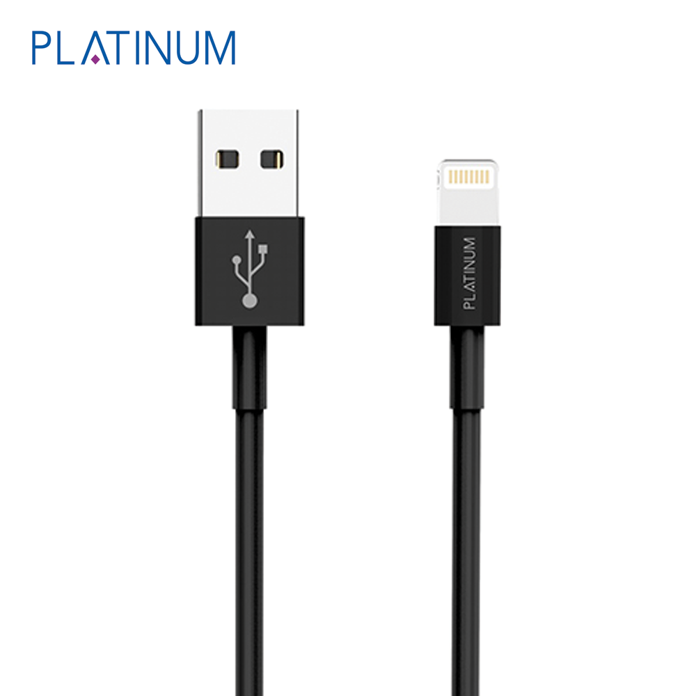 Platinum P-CBVTL1BK Vital Series Cable Lightning Cable 1.2M - Black