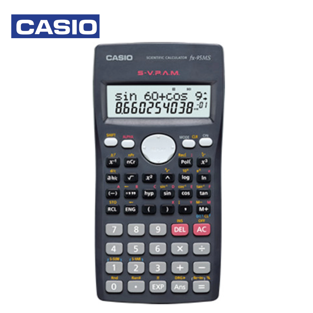 Casio FX-95MS Scientific Calculator Black
