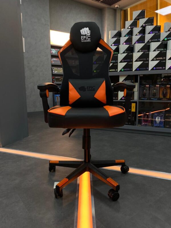 Epic Gamers Gaming Chair 001 - Black/Orange
