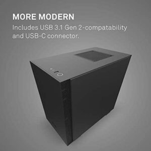 NZXT H210 Mini-ITX PC Gaming Case - Black