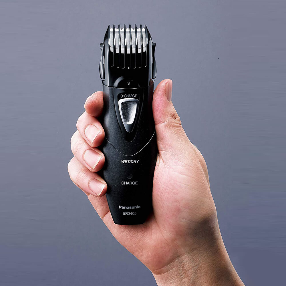 Panasonic ER-2405 Portable Hair and Beard Trimmer - Black