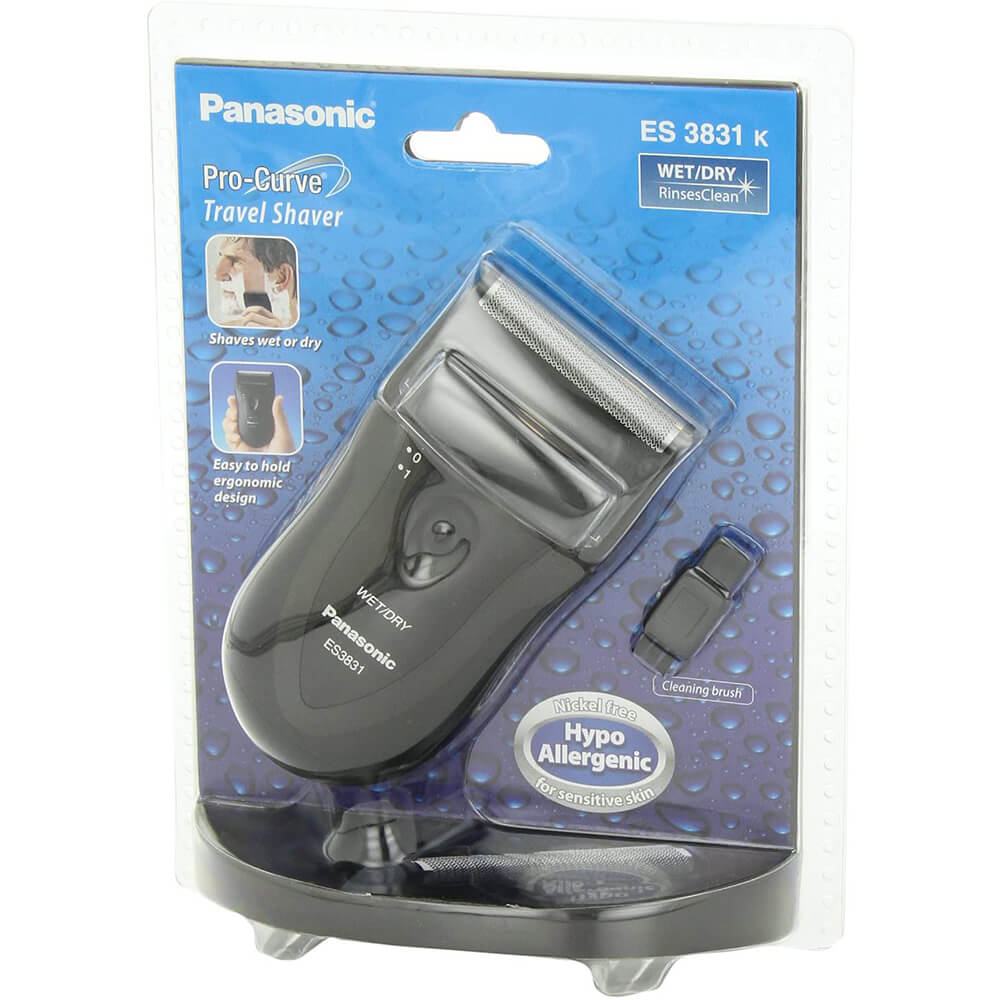 Panasonic ES-3831 Portable Shaver - Black