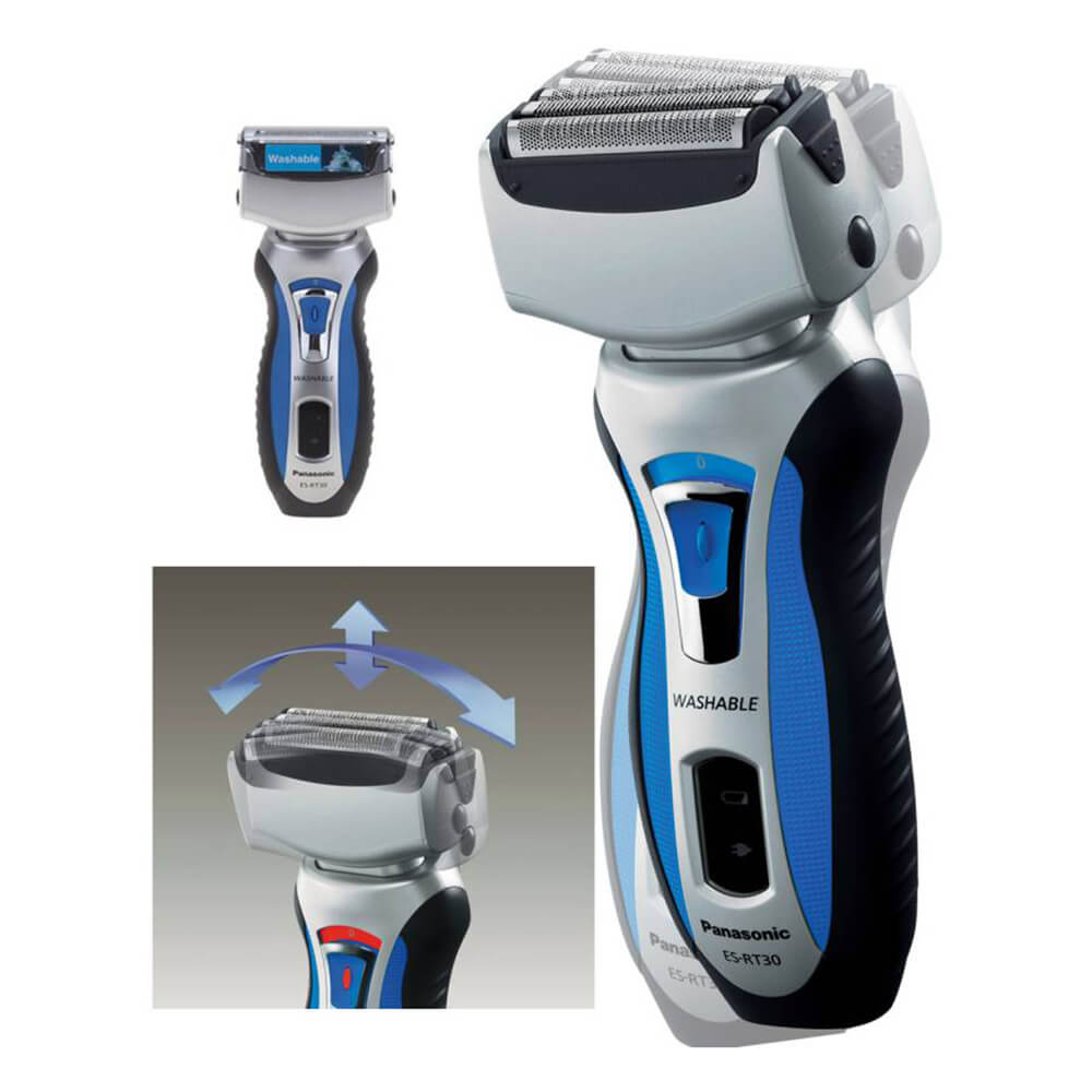 Panasonic ES-RT30 Rechargeable Shaver - Silver