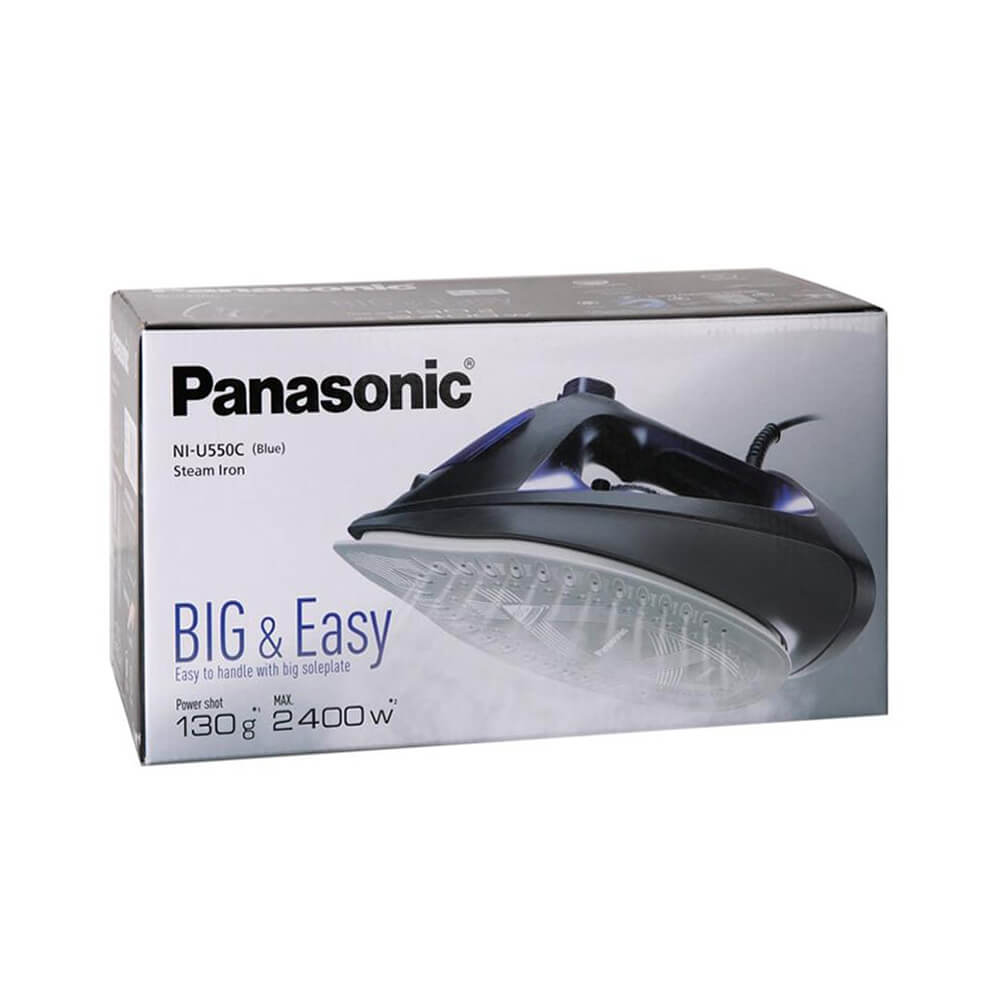 Panasonic NI-U550C 2400W Steam Iron - Blue