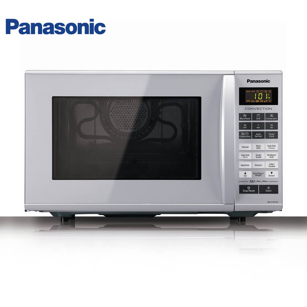 Panasonic NN-CT651M 27L 1400W Convection Microwave Oven - White