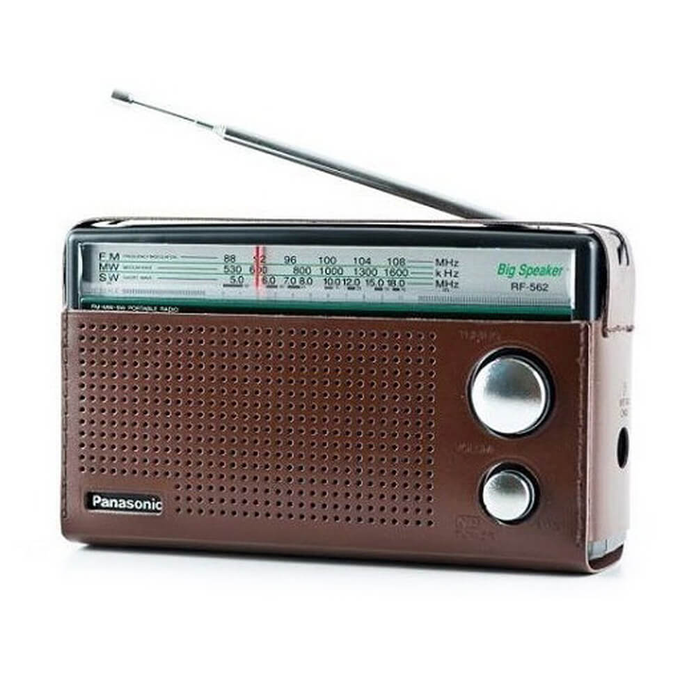 Panasonic RF-562 AM/FM/SW Portable Transistor Radio - Black