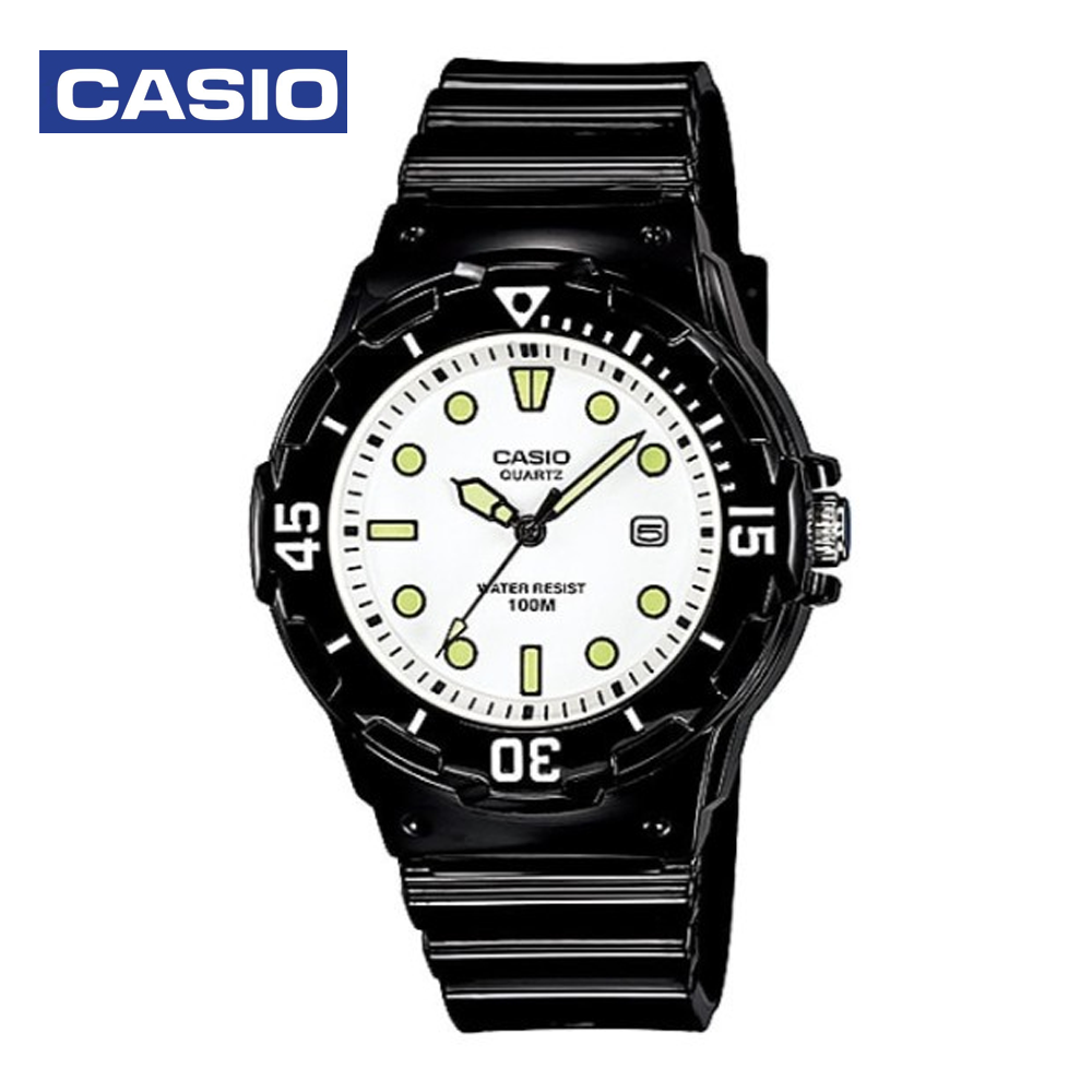 Casio LRW-200H-7E1VDF (CN) Womens Analog Watch White and Black