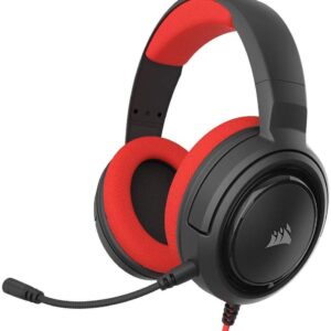 Corsair HS35 Stereo Wired Gaming Headset - Red