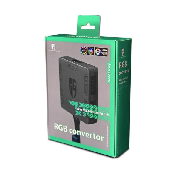 DeepCool RGB Converter, 5V & 12V A-RGB Hub