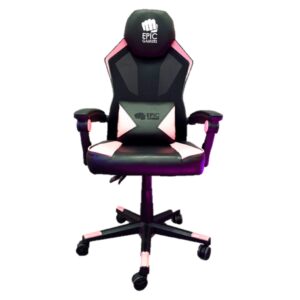 Epic Gamers Gaming Chair 001 - Black/Pink