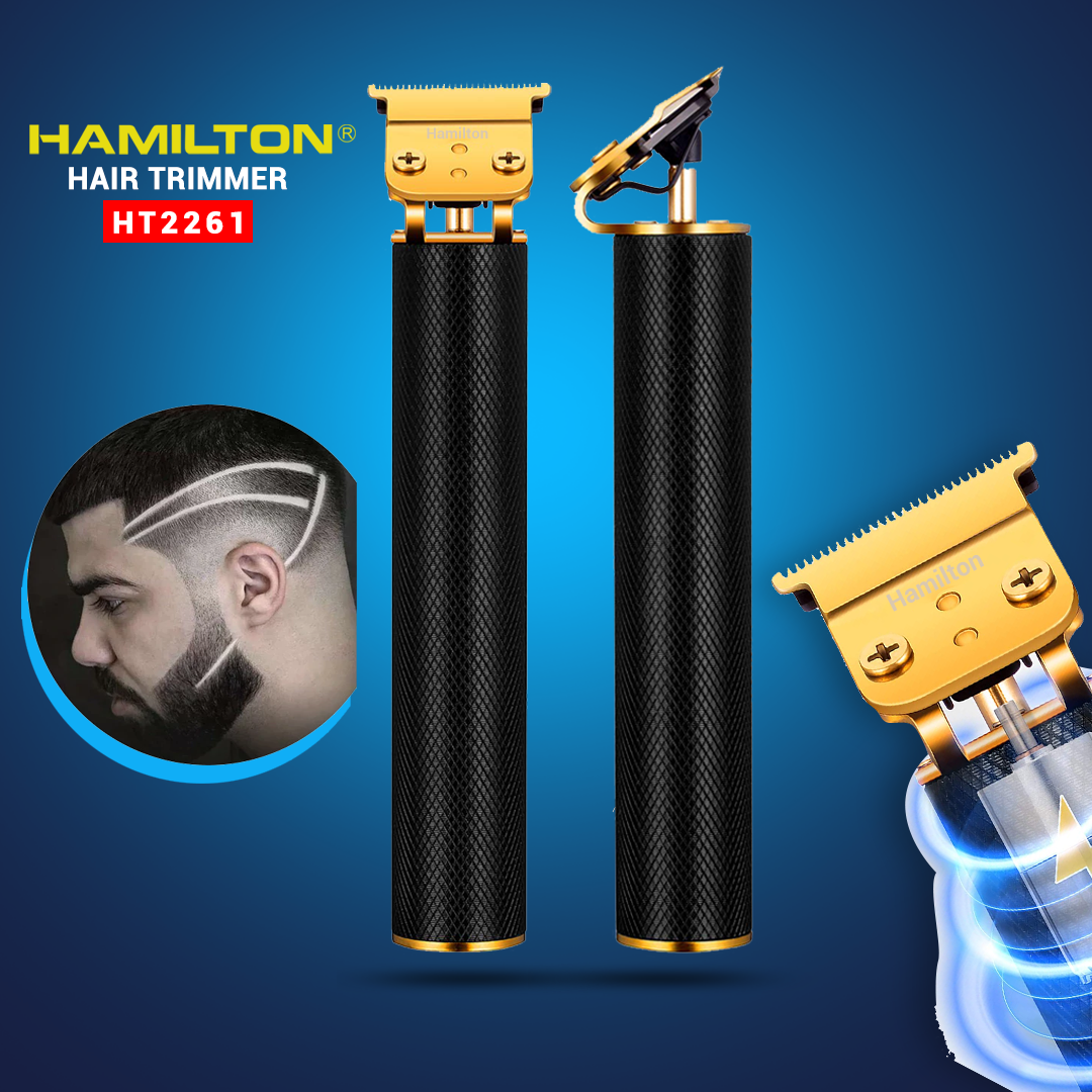 Hamilton HT2261 Professional Hair Clippers and Trimmers - Black