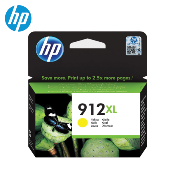 HP 3YL83AE 912XL High Yield Original Ink Cartridge - Yellow