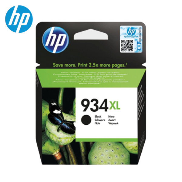 HP C2P23AE 934XL High Yield Original Ink Cartridge - Black