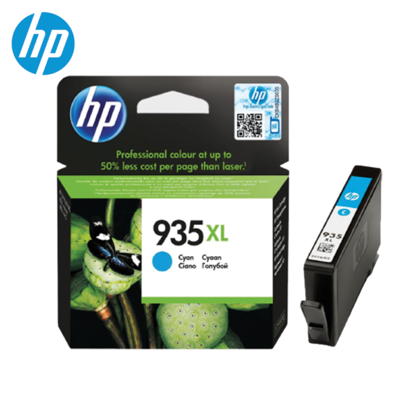 HP C2P24AE 935XL High Yield Original Ink Cartridge - Cyan