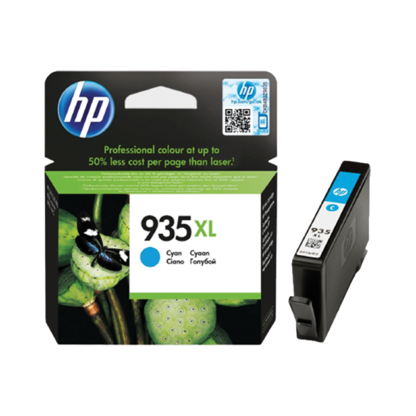 HP C2P24AE 935XL High Yield Original Ink Cartridge - Cyan