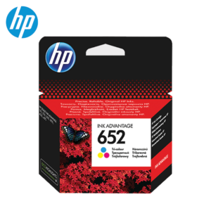 HP F6V24AE 652 Original Ink Advantage Cartridge - Tri-Color