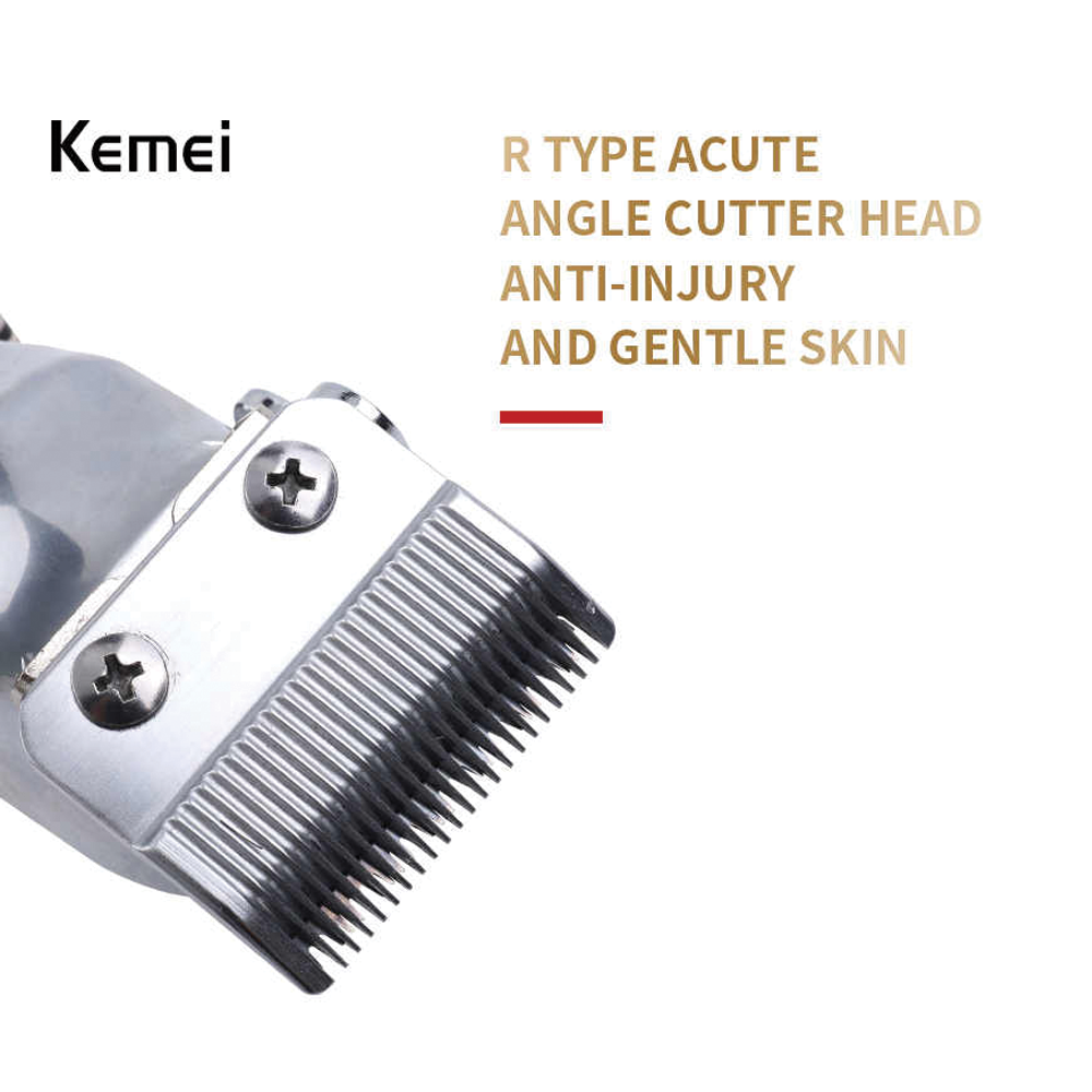 Kemei KM-1996 All Metal LED Electric Men's Hair Clippers and Trimmers