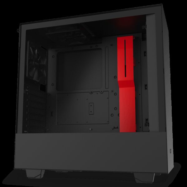 NZXT H510 ATX Mid Tower Case - Black/Red