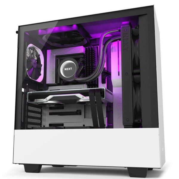 NZXT H510i ATX Mid Tower Case - White