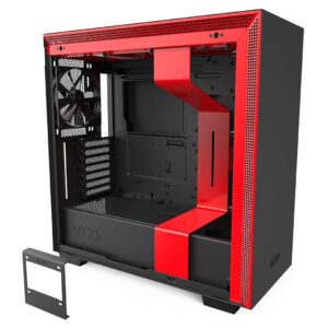 NZXT H710 ATX Mid Tower Case - Black/Red