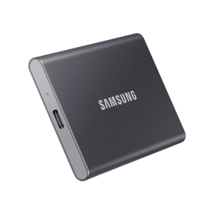 Samsung MU-PC1T0T/WW T7 Portable SSD - 1 TB - USB 3.2 Gen.2 External SSD - Titan Gray
