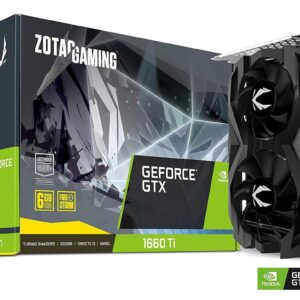 Zotac Gaming GeForce GTX 1660 Ti 6GB GDDR6 PCI-E Gen 3x4 - Graphics Card