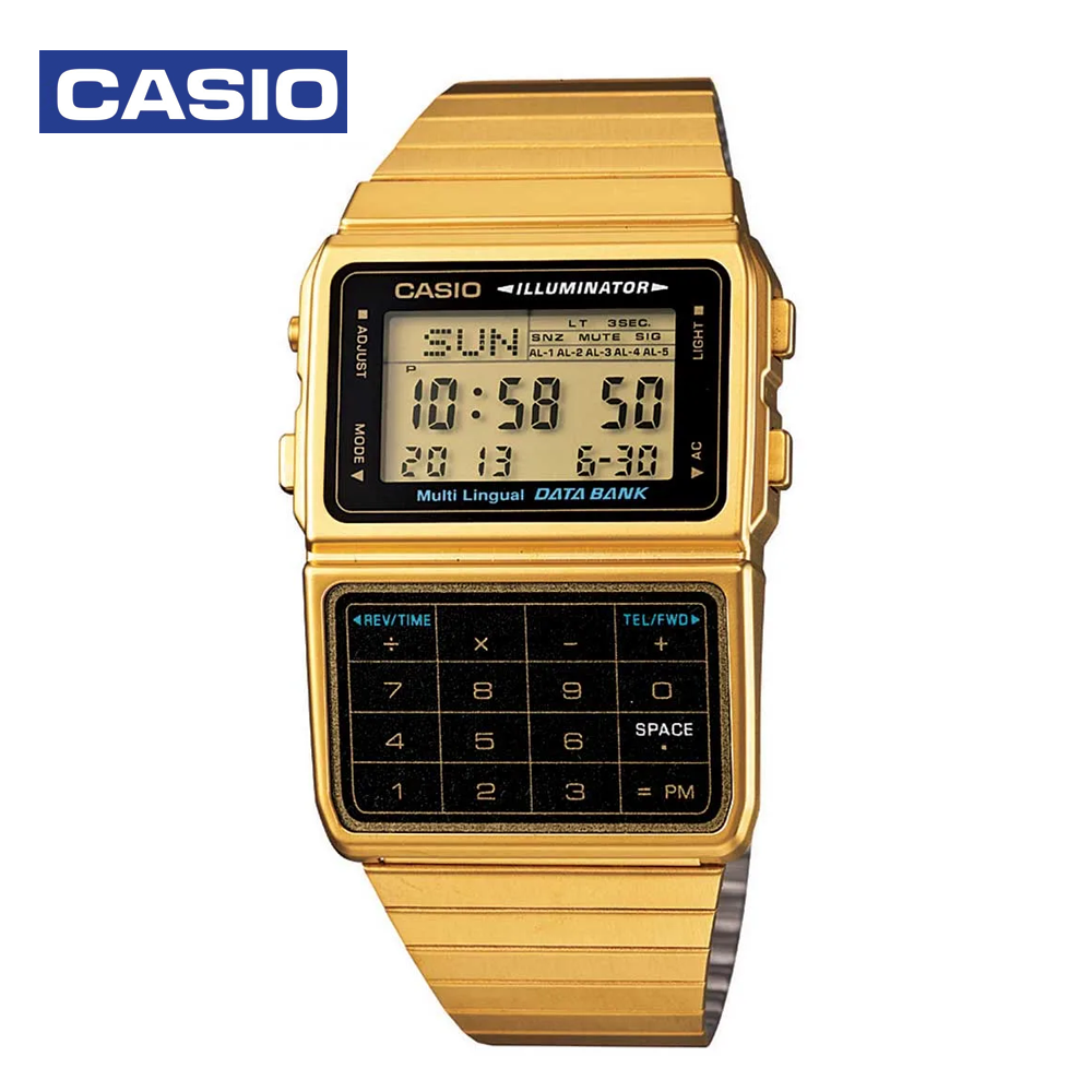 Casio DBC-611G-1DF (CN) Mens Digital Watch Gold