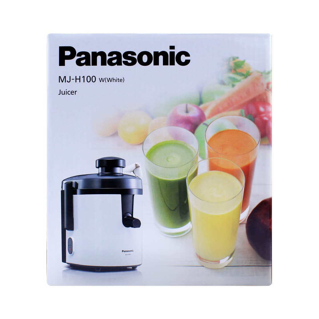 Panasonic MJ-H100 230W Juice Extractor - White