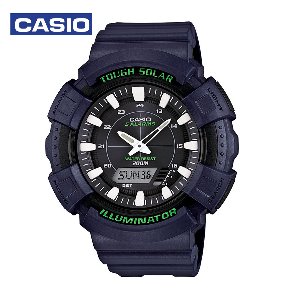 Casio ADS-800WH-2AVDF Mens Casual Analog and Digital Watch Black