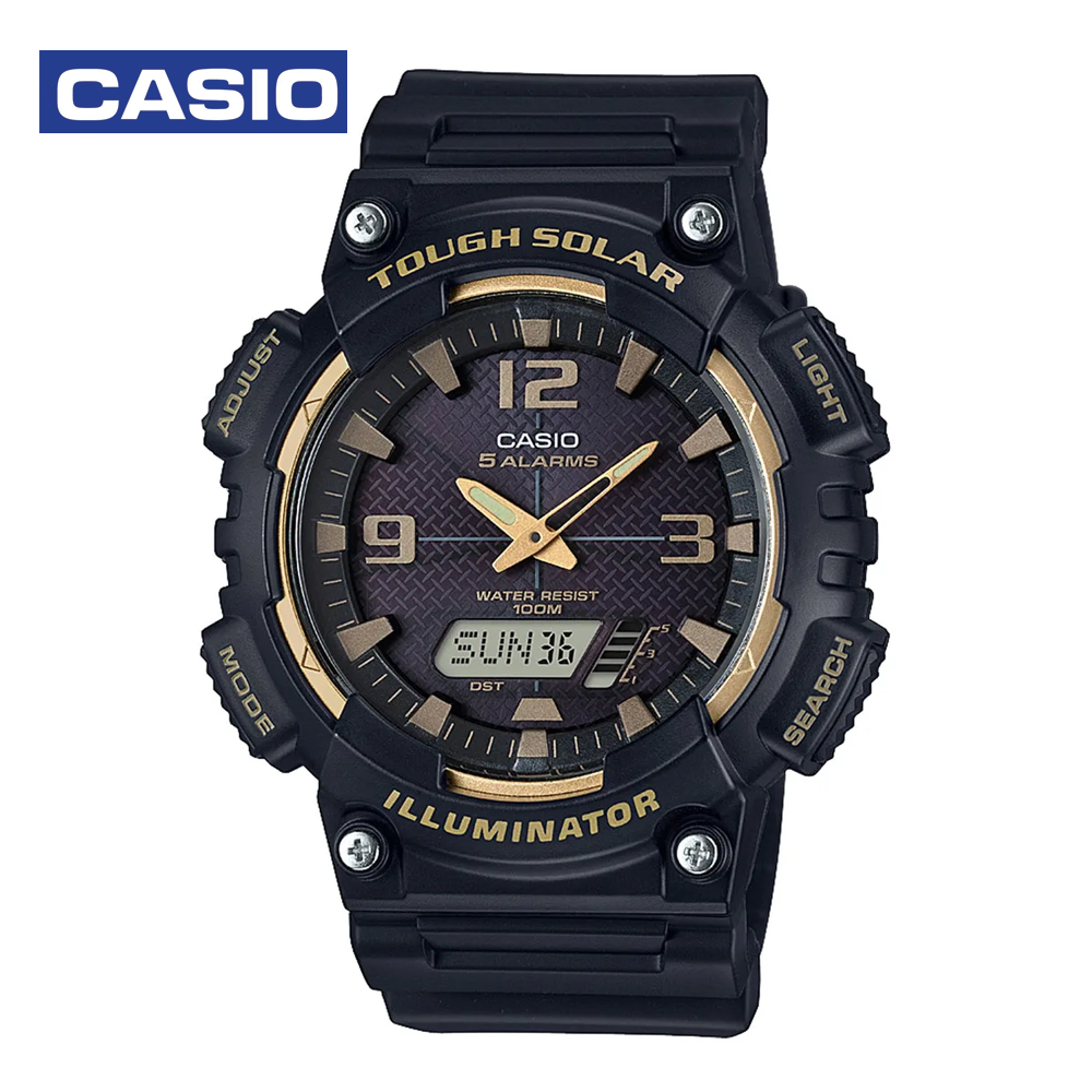 Casio AQ-S810W-1A3VDF (CN) Mens Sports Analog and Digital Watch Black