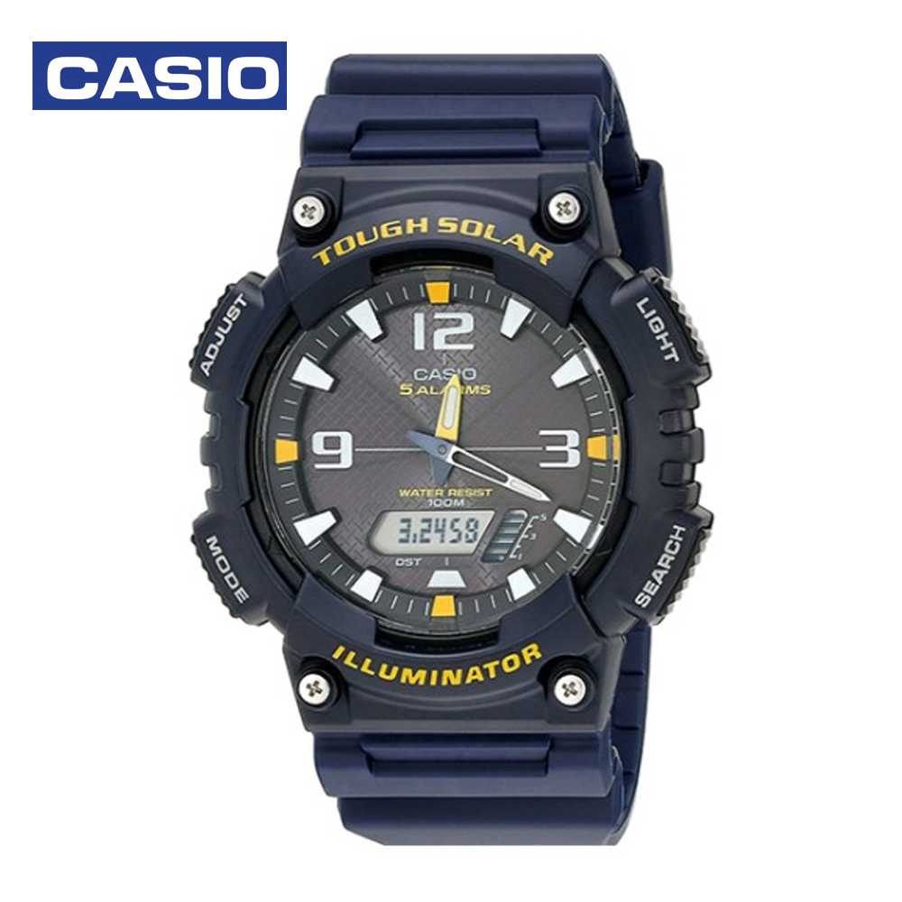 Casio AQ-S810W-2AVDF (CN) Mens Casual Analog and Digital Watch Blue