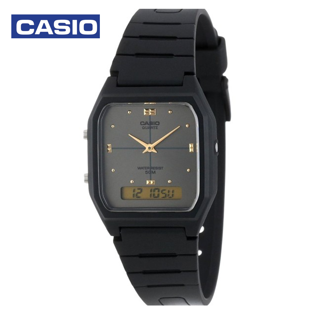 Casio AW-48HE-8AVDF (CN) Mens Casual Analog and Digital Watch Black
