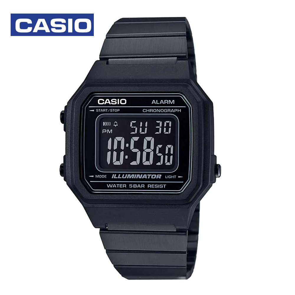Casio B650WB-1BDF Mens Digital Watch Black