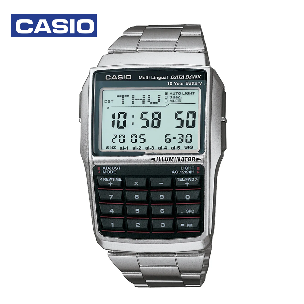 Casio DBC-32D-1ADF (CN) Mens Digital Watch Silver
