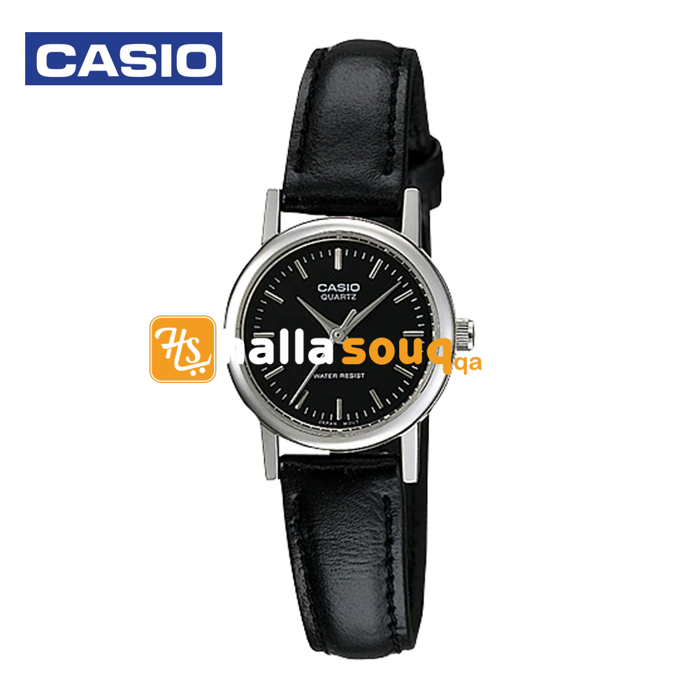 Casio LTP-1095E-1A Womens Analog Watch Black