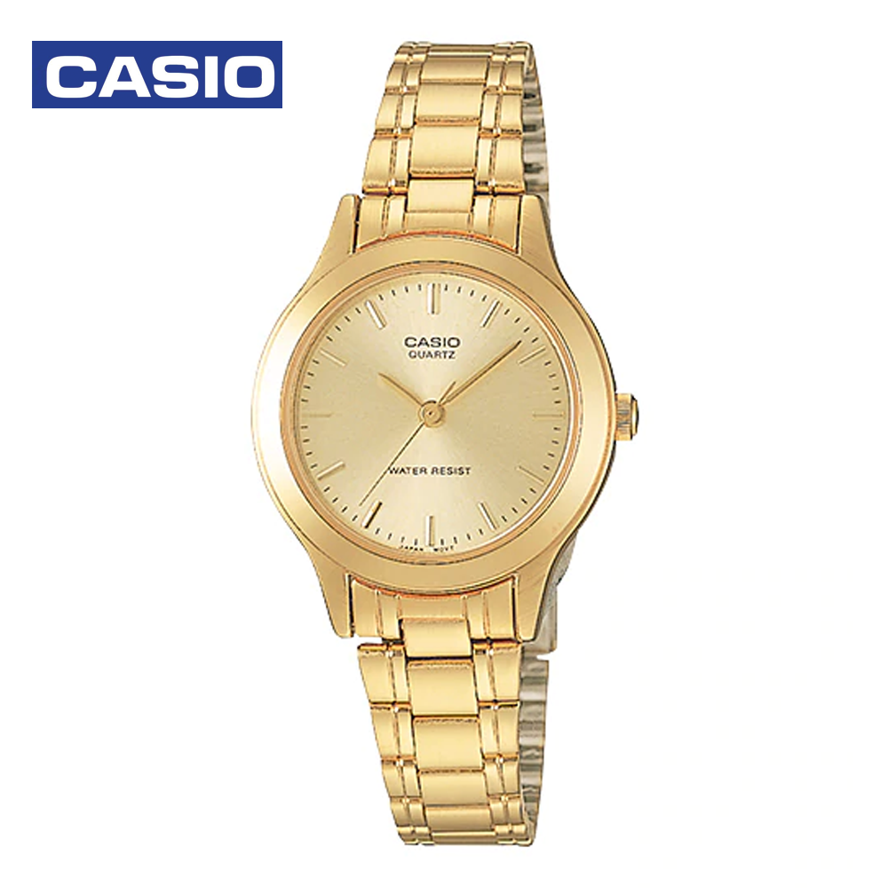 Casio LTP-1128N-9ADF Womens Analog Watch Gold
