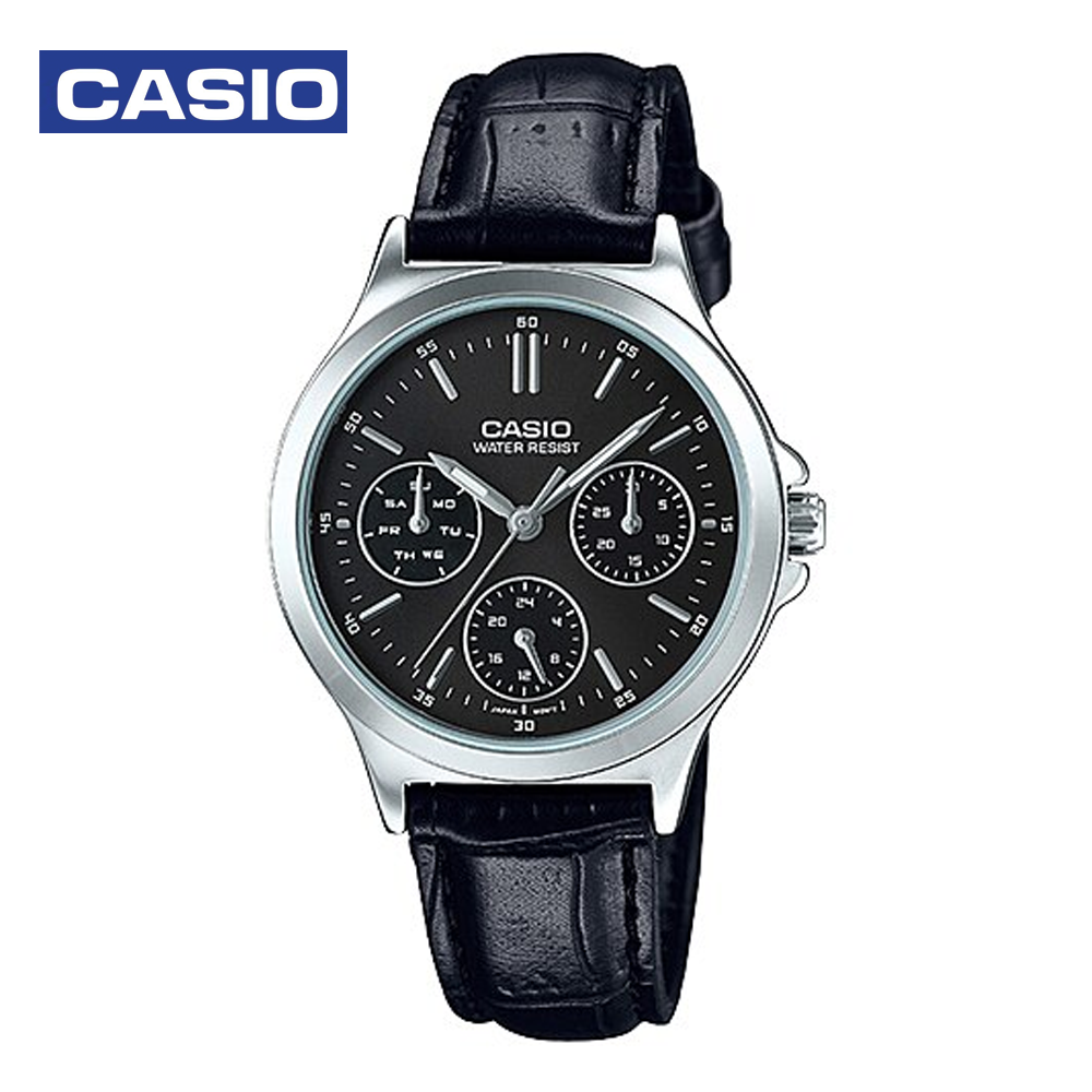 Casio LTP-V300L-1AUDF Womens Analog Watch Black