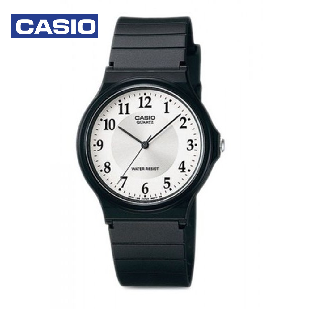 Casio MQ-24-7B3LDF (CN) Mens Analog Watch Black and White