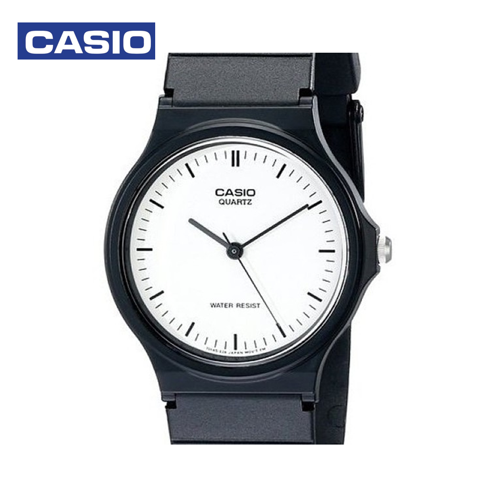 Casio MQ-24-7ELDF (CN) Mens Analog Watch Black and White