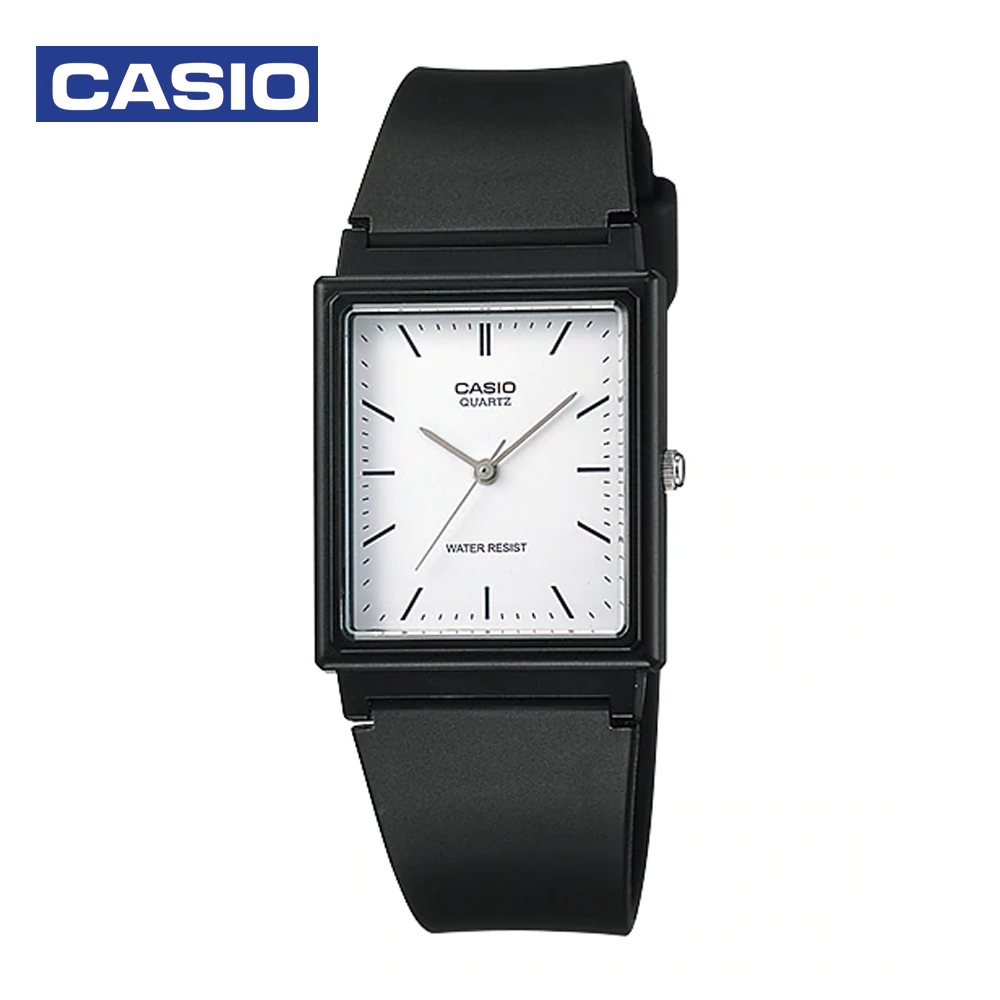 Casio MQ-27-7EDF Mens Analog Watch - Black and White