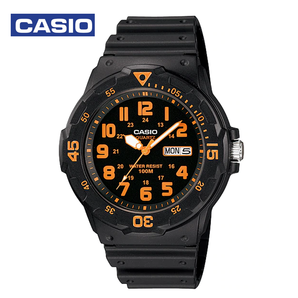 Casio MRW-200H-4BVDF Mens Analog Watch Black