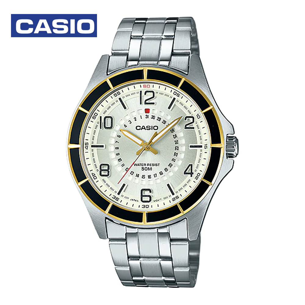 Casio MTF-118BD-9ADF Mens Analog Watch Silver