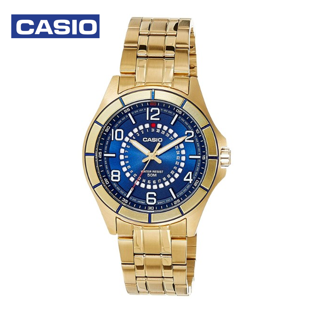 Casio MTF-118G-2ADF Mens Analog Watch Gold