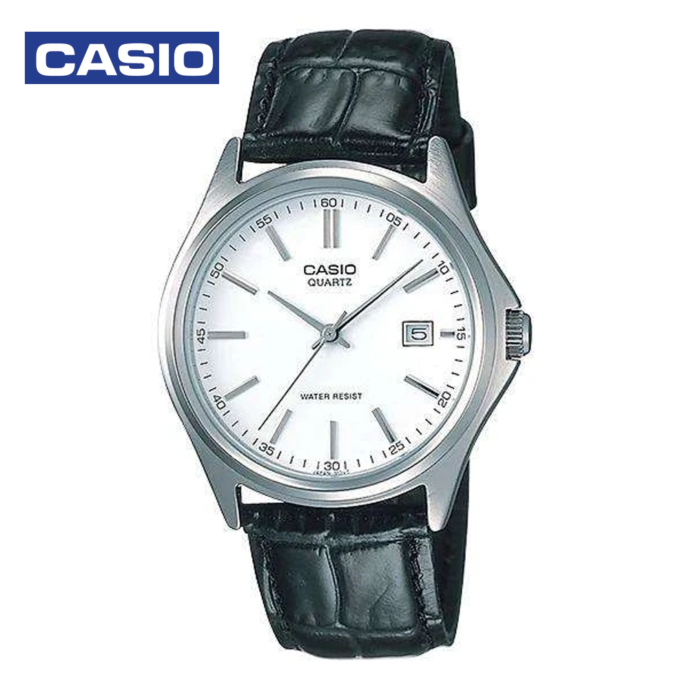 Casio MTP-1183E-7ADF Mens Analog Watch Black and White