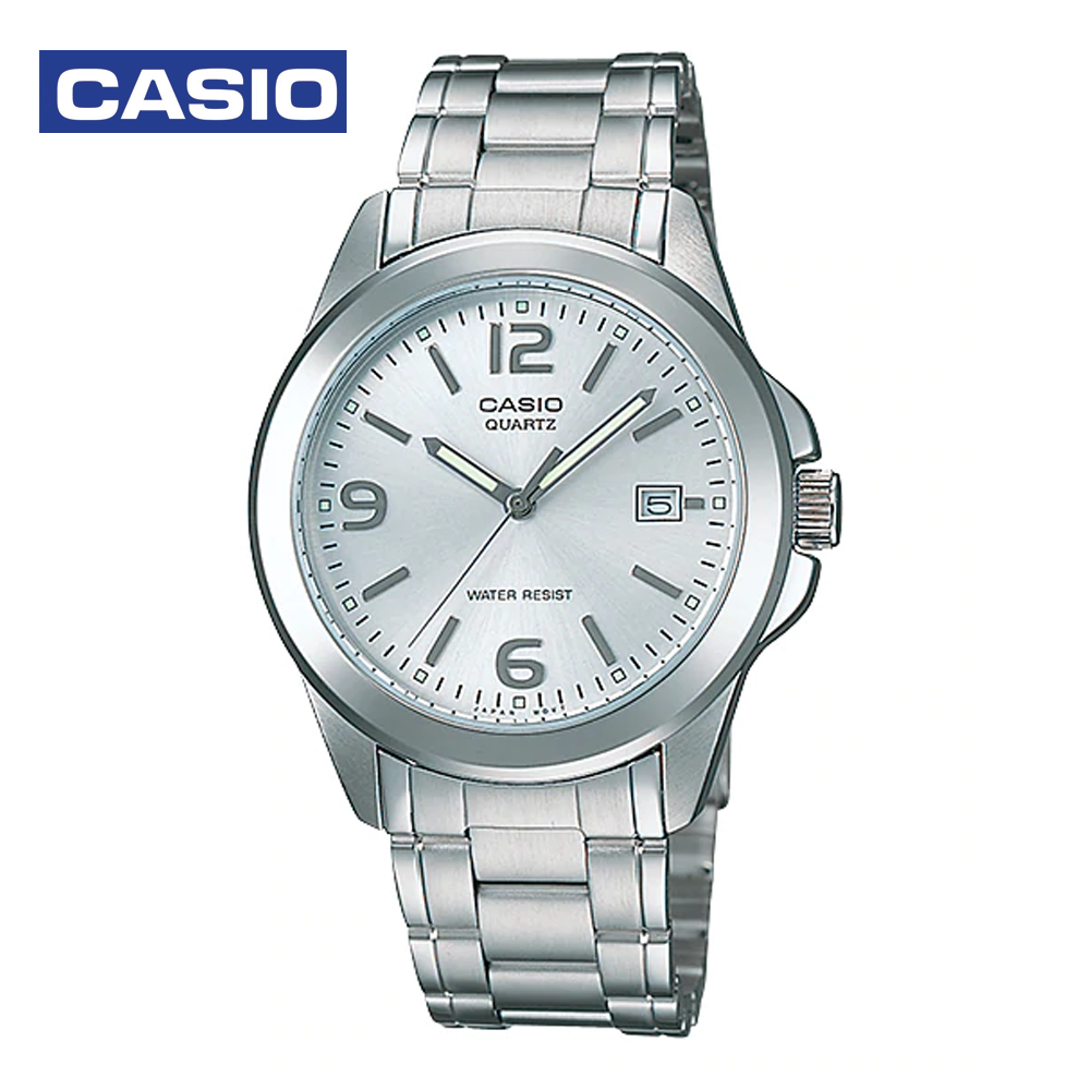 Casio MTP-1215A-7ADF (CN) Mens Analog Watch Silver