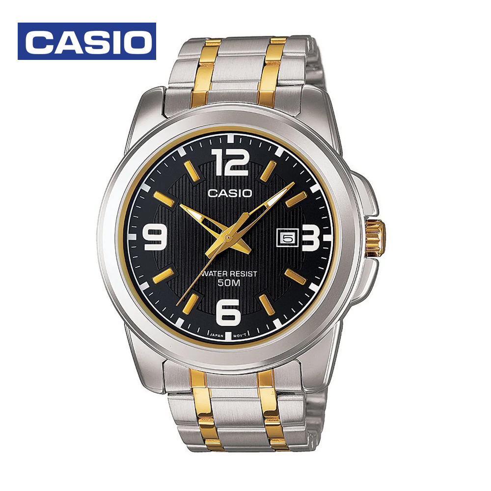 Casio MTP-1314SG-1AVDF (CN) Mens Analog Watch - Silver and Gold