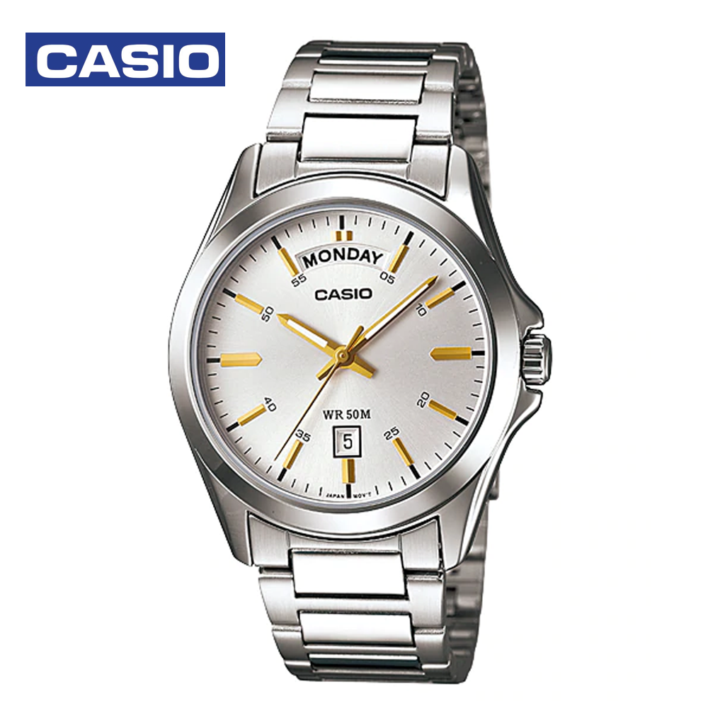 Casio MTP-1370D-7A2VDF (CN) Mens Analog Watch Silver